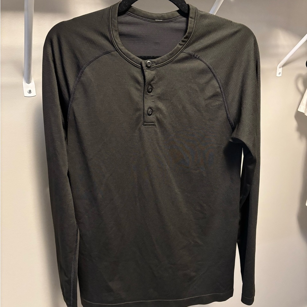 Lululemon Men's Long-Sleeve Shirt - Black